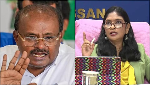 H.D Kumaraswamy, KS LathaKumari