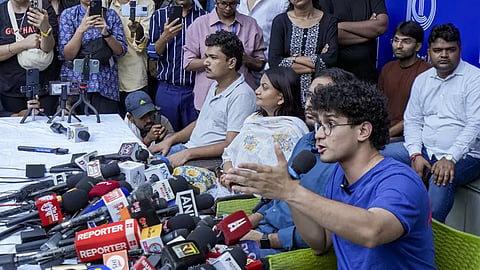 CJP leaders Saurav Das