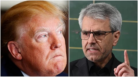 Donald Trump- Iranian Foreign Ministry spokesperson Esmail Baghaei