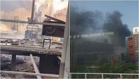 Major fire breaks out In Bengaluru