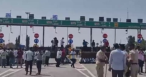 Farmers protest 