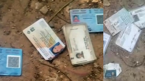 Dozens of voter IDs, Aadhaar cards found burnt in Sakleshpur; police launch probe amid voter list revision row