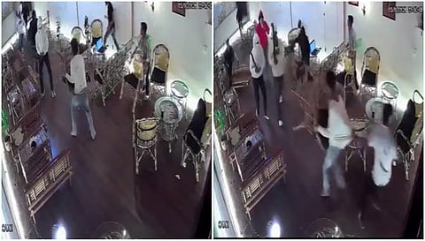Attack in Cafe 