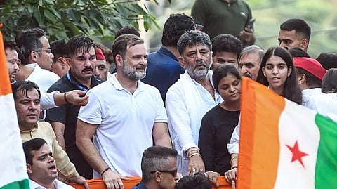 Rahul Gandhi, DK Shivakumar