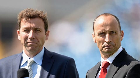 Michael Atherton and Nasser Hussain