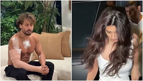 Disha Patani Visits Tiger Shroff After Firing Incident In Mumbai 
