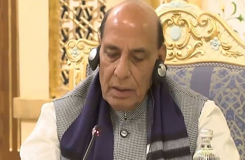 Rajnath Singh’s strong stance at SCO Meet, in presence of Pak’s Ishaq Dar