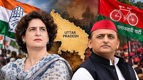 Priyanka Gandhi, Akhilesh Yadav