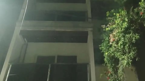 explosion at under-construction building 