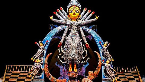 Durga idols 