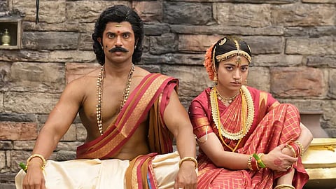 A still from the film of the Ranabaali 