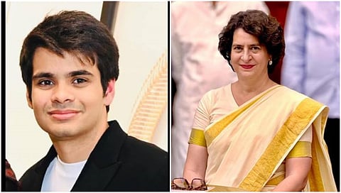  Raihan Vadra And priyanka gandhi 
