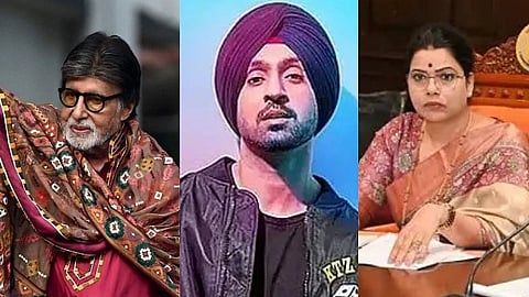 Bachchan, Diljit Dosanjh,Mayor Ritu Tawde 