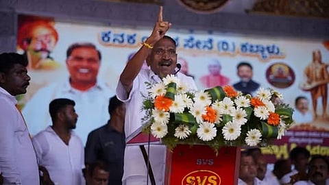 Excise Minister Shivalinge gowda