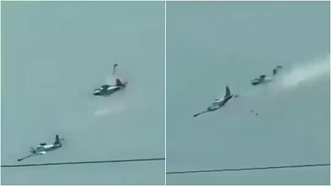 Two Philippine Air Force SF-260 trainer aircraft crashed 