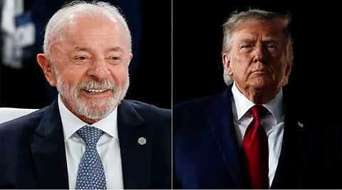 Brazil's incumbent president Luiz Inácio Lula da Silva- Donald Trump