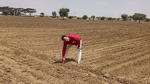 Prakash Annigeri, a farmer from Hombal village in Gadag town