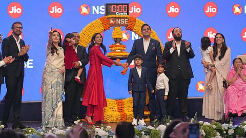 Jio listing event
