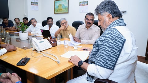 Karnataka Chief Minister D K Shivakumar