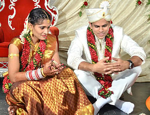 ಸಾಫ್ಟ್‌ವೇರ್ ಉದ್ಯೋಗಿ ಅಭಿಷೇಕ್ ರನ್ನು ವರಿಸಿದ ಮಮತಾ