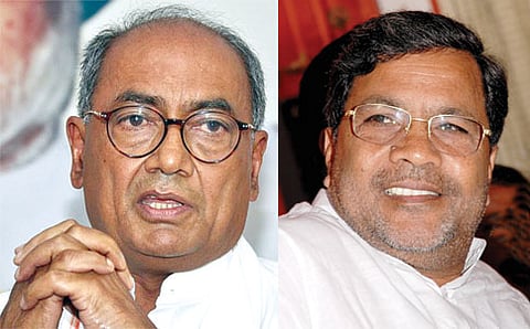 ದಿಗ್ವಿಜಯ್ ಸಿಂಗ್ - ಸಿದ್ದರಾಮಯ್ಯ