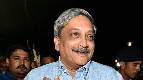 ಕೇಂದ್ರ ರಕ್ಷಣಾ ಸಚಿವ ಮನೋಹರ್ ಪರಿಕ್ಕರ್