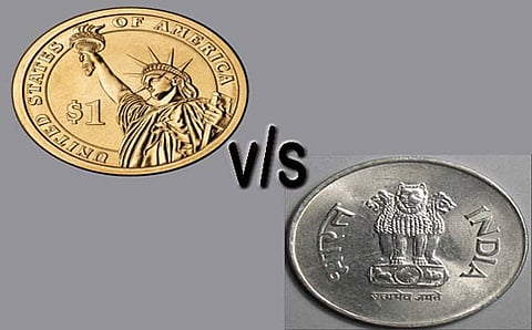 Rupee breaches 95-level against US dollar for first time