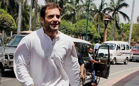 ಕಾಂಗ್ರೆಸ್ ಉಪಾಧ್ಯಕ್ಷ ರಾಹುಲ್ ಗಾಂಧಿ (ಸಂಗ್ರಹ ಚಿತ್ರ)