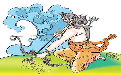 ಸೀರೆ ಸರಿಸಿದ ಭಾರ್ಗವ