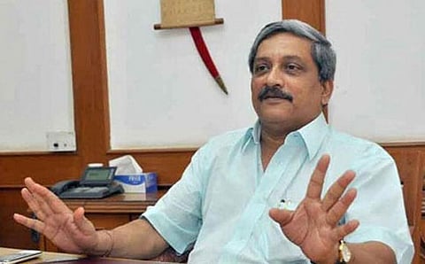 ಕೇಂದ್ರ ಸಚಿವ ಮನೋಹರ್ ಪರಿಕ್ಕರ್ (ಸಂಗ್ರಹ ಚಿತ್ರ)
