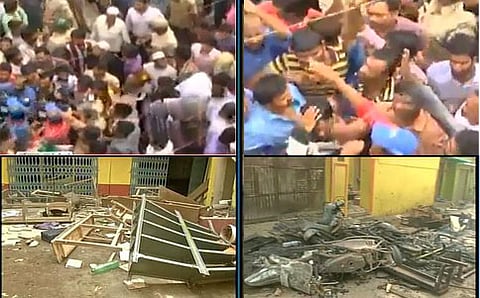 500ಕ್ಕೂ ಹೆಚ್ಚು ಪೋಷಕರ ಪ್ರತಿಭಟನೆ