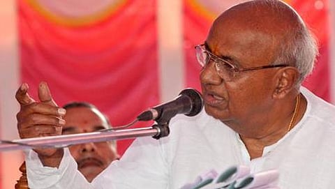 ಮಾಜಿ ಪ್ರಧಾನಿ ಎಚ್.ಡಿ. ದೇವೇಗೌಡ (ಸಂಗ್ರಹ ಚಿತ್ರ)
