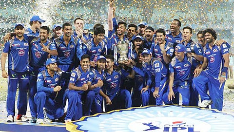 2015ರ ಐಪಿಎಲ್ ಪಂದ್ಯ ಗೆದ್ದ ಮುಂಬೈ ಇಂಡಿಯನ್ಸ್
