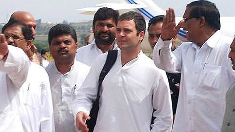 ಕಾಂಗ್ರೆಸ್ ಉಪಾಧ್ಯಕ್ಷ ರಾಹುಲ್ ಗಾಂಧಿ (ಸಂಗ್ರಹ ಚಿತ್ರ)