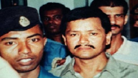 ಢಾಕಾದಲ್ಲಿ ಪೊಲೀಸರಿಂದ ಬಂಧಿಸಲ್ಪಟ್ಟಿರುವ ಅನೂಪ್ ಚೇತಿಯಾ(ಸಂಗ್ರಹ ಚಿತ್ರ)