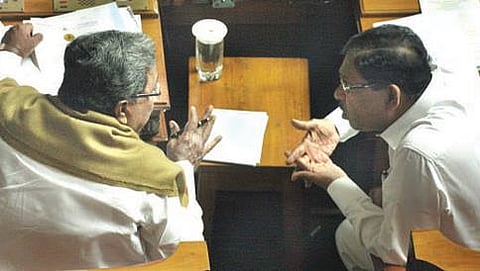 ಮುಖ್ಯಮಂತ್ರಿ ಸಿದ್ದರಾಮಯ್ಯ- ಗೃಹ ಸಚಿವ ಜಿ ಪರಮೇಶ್ವರ್