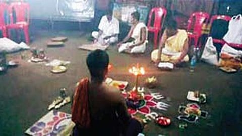 ಕಾಸರಗೋಡು ಕೆಎಸ್ ಆರ್ ಟಿಸಿ ತುಳುನಾಡು ಡಿಪೋದಲ್ಲಿ ನಡೆದ ಸುದರ್ಶನ ಹೋಮ