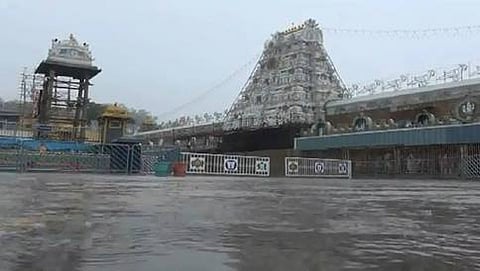 ತಿರುಮಲದಲ್ಲಿ ಭಾರಿ ಮಳೆ (ಸಂಗ್ರಹ ಚಿತ್ರ)
