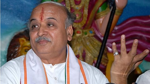 ವಿಎಚ್ ಪಿ ಮುಖ್ಯಸ್ಥ ಪ್ರವೀಣ್ ತೊಗಾಡಿಯಾ (ಸಂಗ್ರಹ ಚಿತ್ರ)