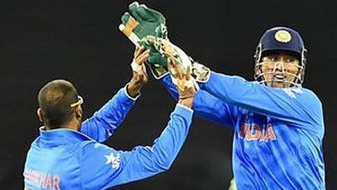 ಶಿಖರ್ ಧವನ್ - ಮಹೇಂದ್ರ ಸಿಂಗ್ ಧೋನಿ