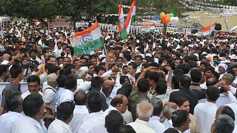 ಯುವ ಕಾಂಗ್ರೆಸ್ ಪ್ರತಿಭಟನೆ