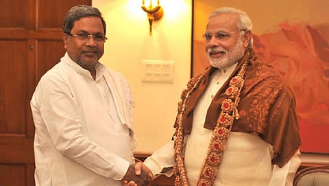 ಪ್ರಧಾನಿ ನರೇಂದ್ರ ಮೋದಿ-ಸಿಎಂ ಸಿದ್ದರಾಮಯ್ಯ (ಸಂಗ್ರಹ ಚಿತ್ರ)