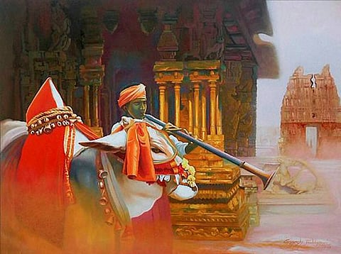 ಇತಿಹಾಸ ಪ್ರಸಿದ್ಧ ವಿಜನಗರ ಸಾಮ್ರಾಜ್ಯ ಮತ್ತೊಮ್ಮೆ ಹೊಸರೂಪದಲ್ಲಿ ಅಸ್ತಿತ್ವಕ್ಕೆ ಬಂದಿದೆ. ದೆಹಲಿಯಲ್ಲಿ ನಡೆಯುತ್ತಿರುವ ದಿ.ಫ್ಯಾಬಲ್ಡ್ ಹಂಪಿ ಎಂಬ ಹೆಸರಿನ ವಿಶ್ವಮಟ್ಟದ ವಸ್ತುಪ್ರದರ್ಶನದಲ್ಲಿ ಹಂಪಿ ಶಿಲ್ಪಕಲೆಗಳದ್ದೇ ಕಾರುಬಾರು. ಯುನೆಸ್ಕೋದಿಂದಲೇ ವಿಶ್ವಪರಂಪರೆಯ ತಾಣ ಎಂದು ಪ್ರಮಾಣಿತವಾಗಿರುವ ಹಂಪಿಯ ಕಲಾಕೃತಿ
