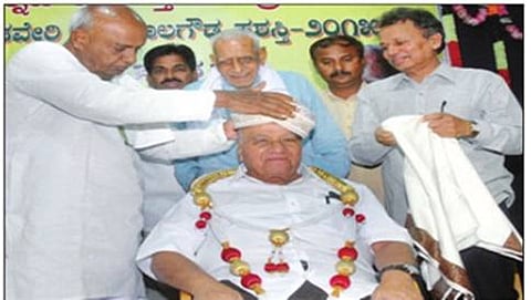 ಮಾಜಿ ಪ್ರಧಾನಿ ಹೆಚ್.ಡಿ ದೇವೇಗೌಡ