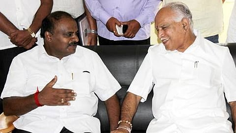 ಎಚ್.ಡಿ. ಕುಮಾರಸ್ವಾಮಿ ಹಾಗೂ ಬಿ.ಎಸ್. ಯಡಿಯೂರಪ್ಪ