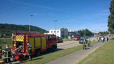 ಘಟನೆ ನಡೆದ ಫ್ರಾನ್ಸ್ ಕಾರ್ಖಾನೆ