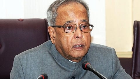 ರಾಷ್ಟ್ರಪತಿ ಪ್ರಣಬ್ ಮುಖರ್ಜಿ