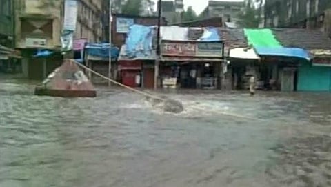 ಜಲಾವೃತಗೊಂಡಿರುವ ಪ್ರದೇಶ