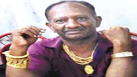 ಕೊಲೆಯಾದ ಬಡ್ಡಿ ಕೃಷ್ಣಪ್ಪ