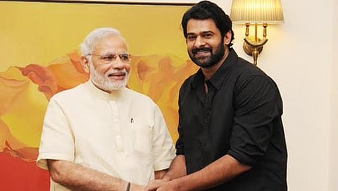 ಪ್ರಭಾಸ್ ಭೇಟಿ ಫೋಟೋವನ್ನು ಟ್ವಿಟರ್ ನಲ್ಲಿ ಹಂಚಿಕೊಂಡ ಪ್ರಧಾನಮಂತ್ರಿ ನರೇಂದ್ರ ಮೋದಿ